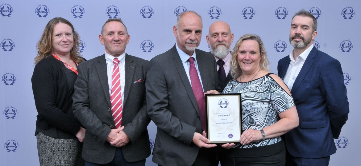 1. Morrison Water Services received a Gold Award