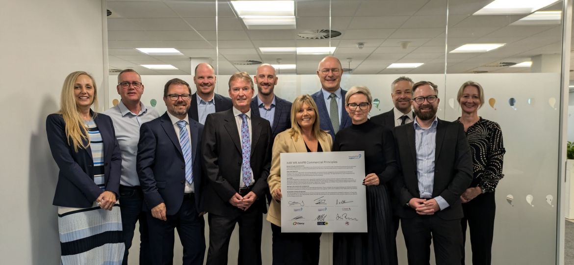 AMP8 contract signing AW