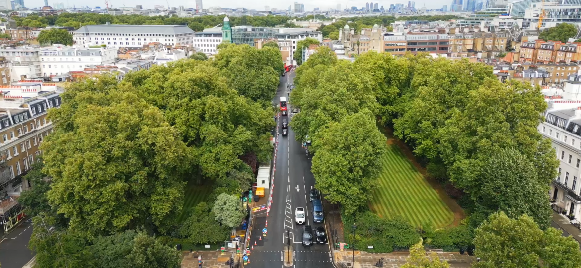 Barhale - the Victoria Phase Two mains upgrade runs from Eaton Square