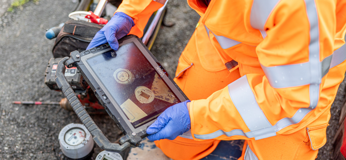 Clancy working with Affinity Water