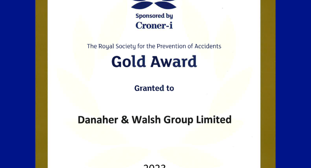 D&W RoSPA Gold Award Cert 2023
